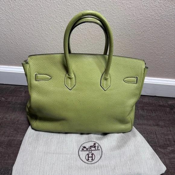 Hermes Birkin Bag 35 Light Green - Picture 3 of 17